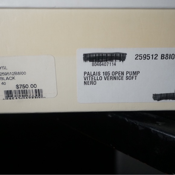 YSL Palais open toe pump - Picture 2 of 5